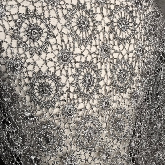 CARMEN MARC VALVO MEDIUM SILVER GRAY COVERUP - Picture 6 of 9